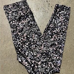 Floral Print lululemon capri Leggings